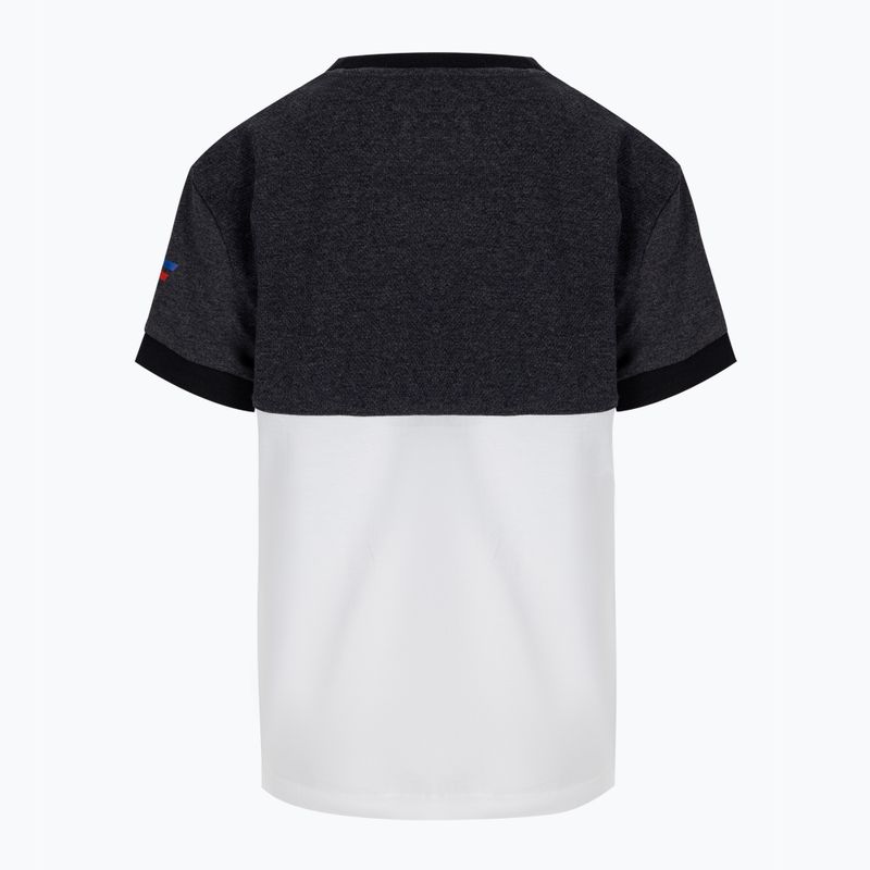 Tecnifibre Stretch weiß und schwarz Kinder-Tennisshirt 22F1ST F1 2
