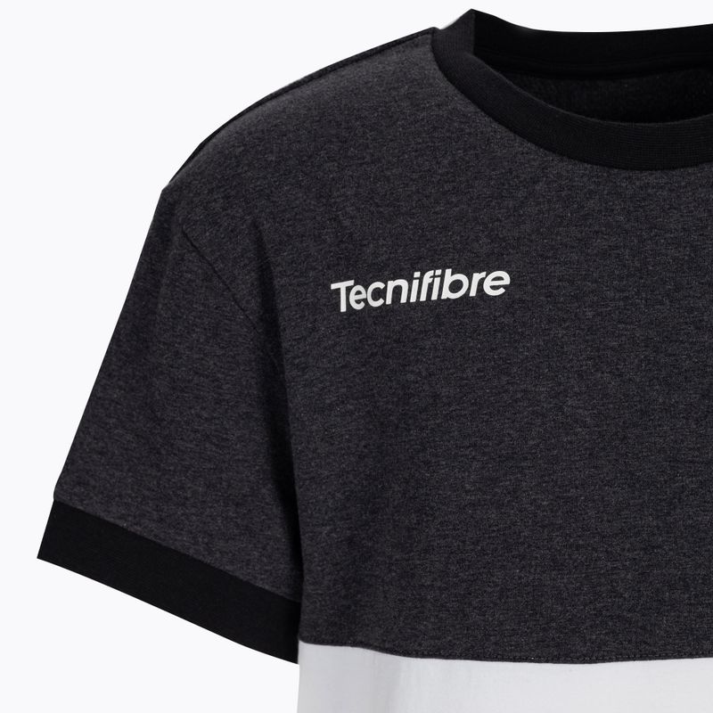 Tecnifibre Stretch weiß und schwarz Kinder-Tennisshirt 22F1ST F1 3