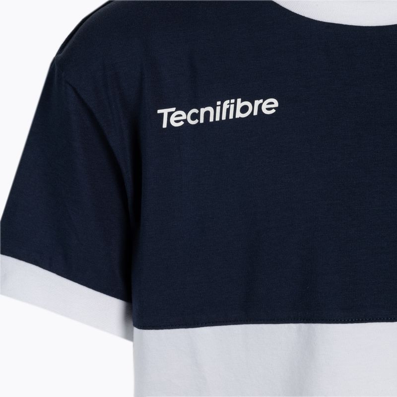 Tecnifibre Stretch weiß und blau Kinder-Tennisshirt 22F1ST F1 3