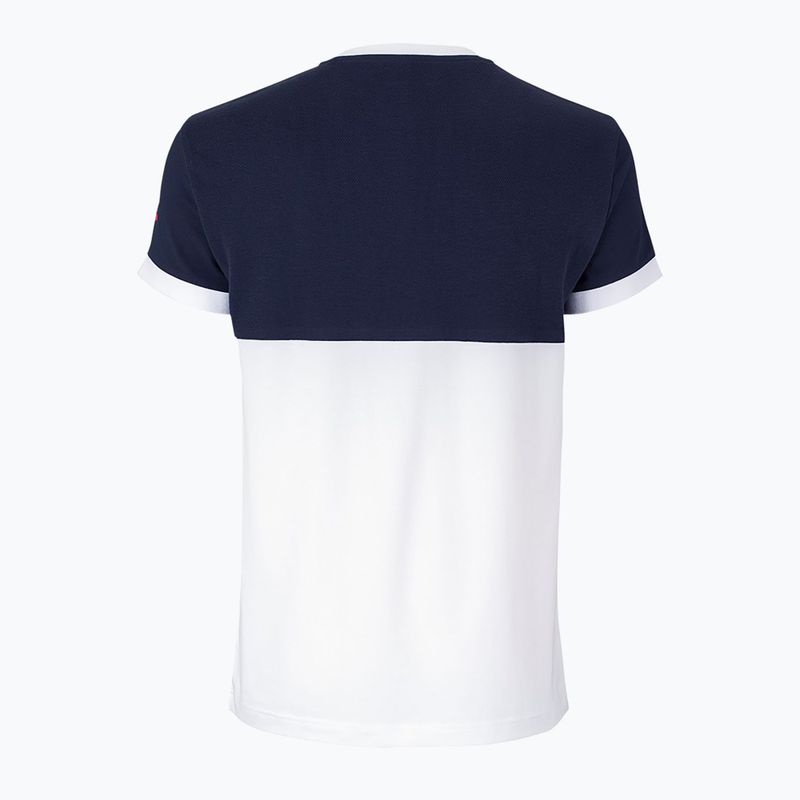Tecnifibre Stretch weiß und blau Kinder-Tennisshirt 22F1ST F1 7