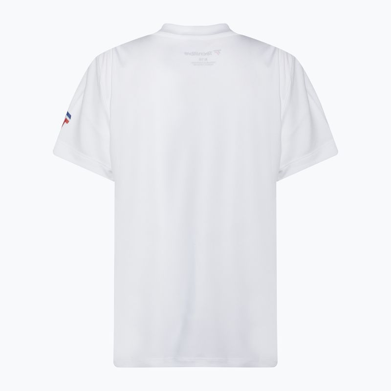 Tecnifibre Kinder-Tennisshirt Airmesh weiß 22F2ST F2 2