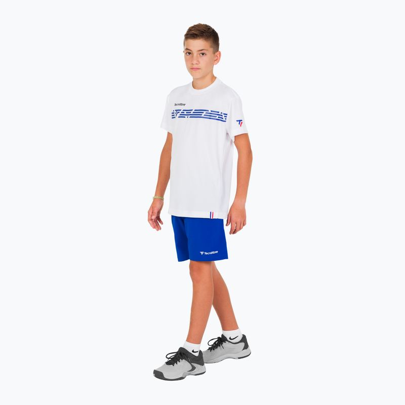 Tecnifibre Kinder-Tennisshirt Airmesh weiß 22F2ST F2 8