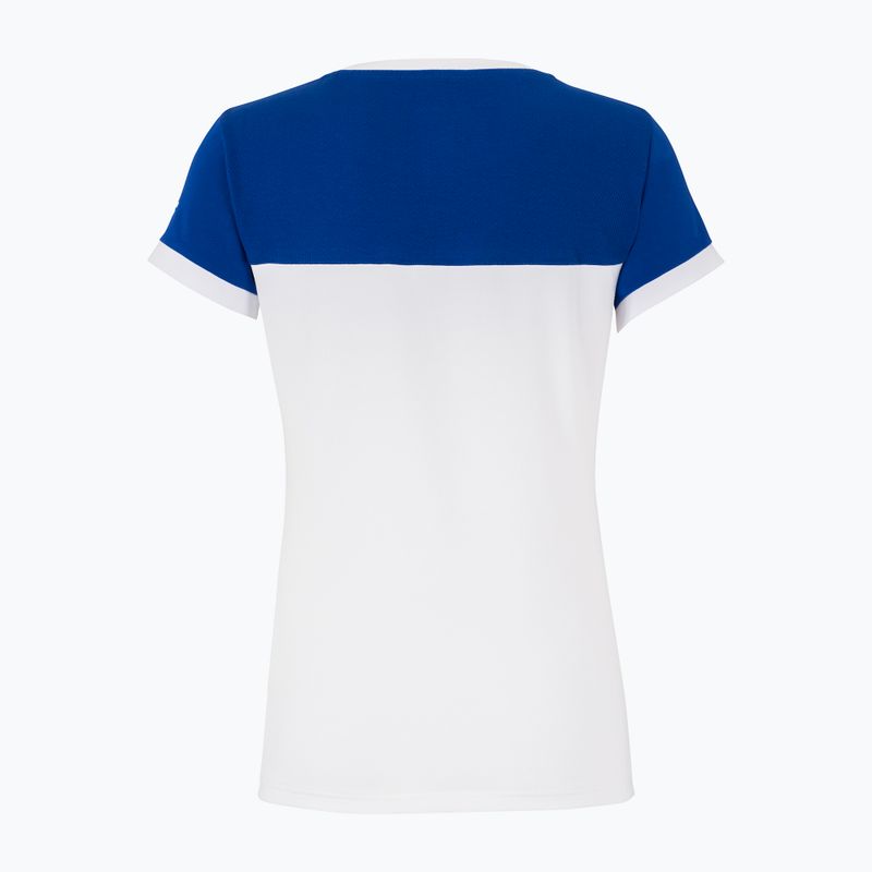 Damen-Tennisshirt Tecnifibre Stretch weiß 22LAF1 F1 2