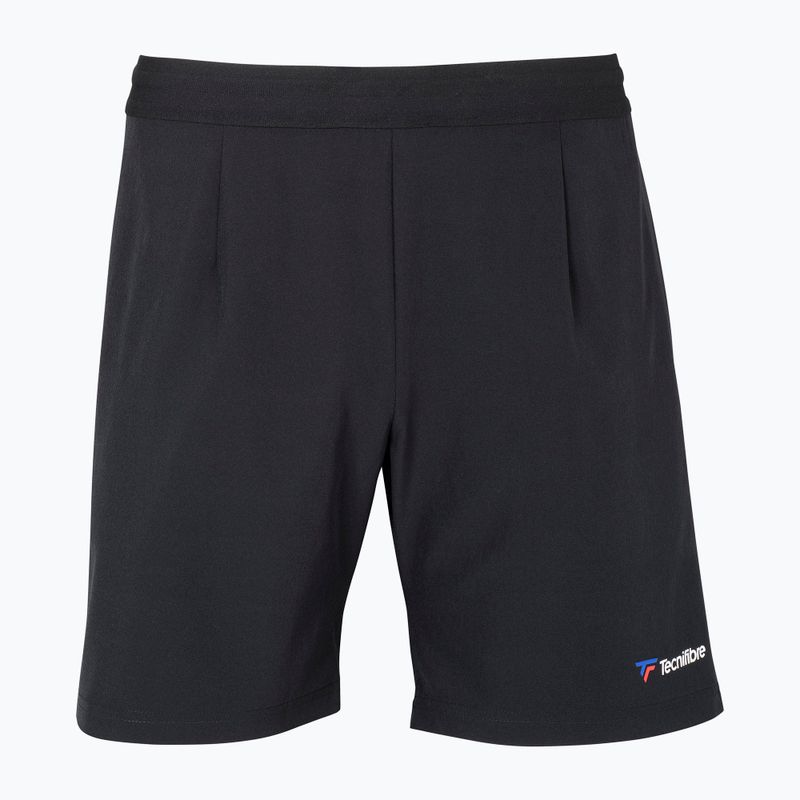 Herren-Tennisshorts Tecnifibre Stretch schwarz 23STREBK01