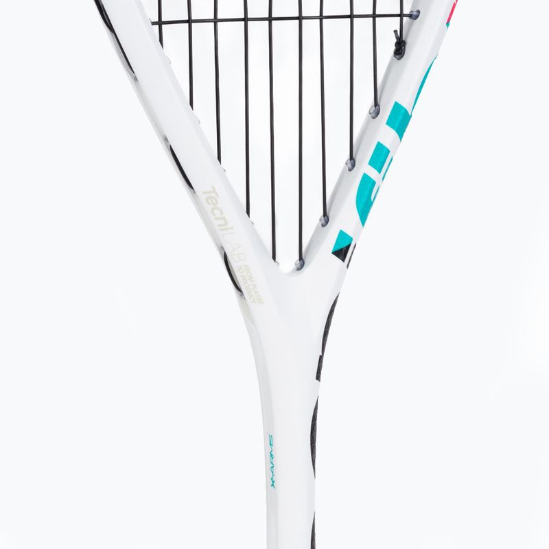 Squashschläger Tecnifibre Carboflex 125 NX X-Top weiß 12CARNS5XT 3