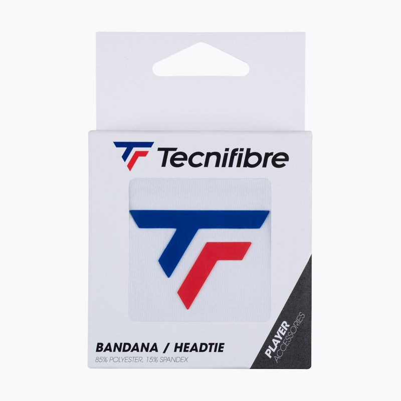 Tecnifibre HEADband HEAD-TIE weiß 2