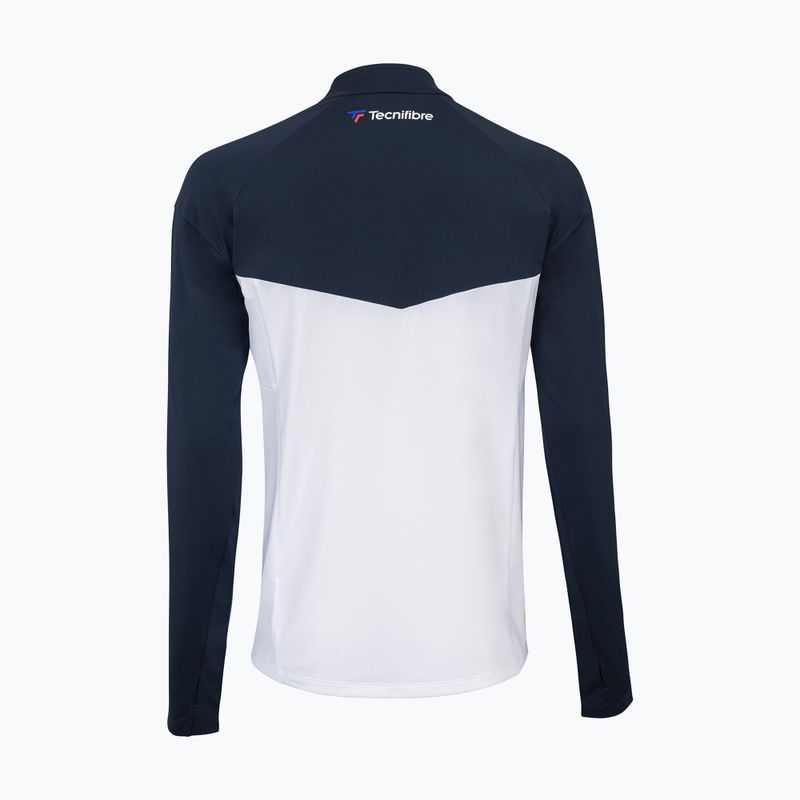 Herren Tennis Sweatshirt Tecnifibre Tech weiß 21TECHJAC 2