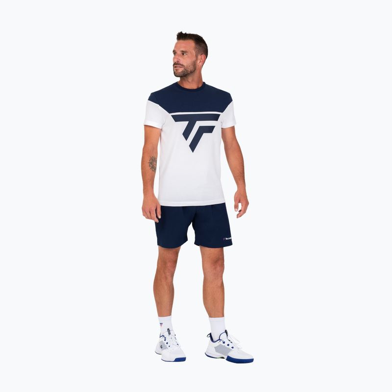 Herren Tecnifibre Training Tennishemd weiß 22TRAITEE 3