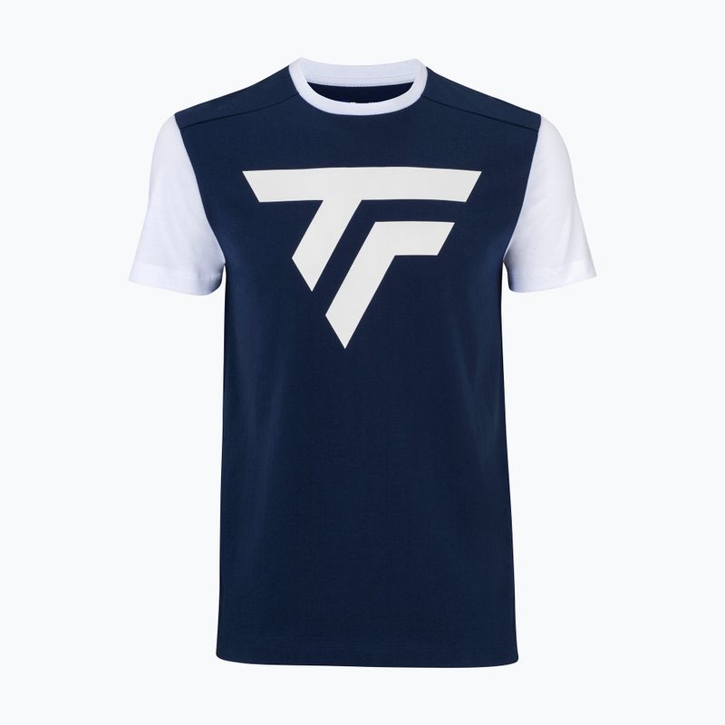 Herren Tecnifibre Club Tennishemd navy blau 22CLUBTEE