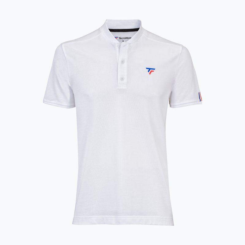 Herren-Tennisshirt Tecnifibre Polo Pique weiß 25POlOPIQ