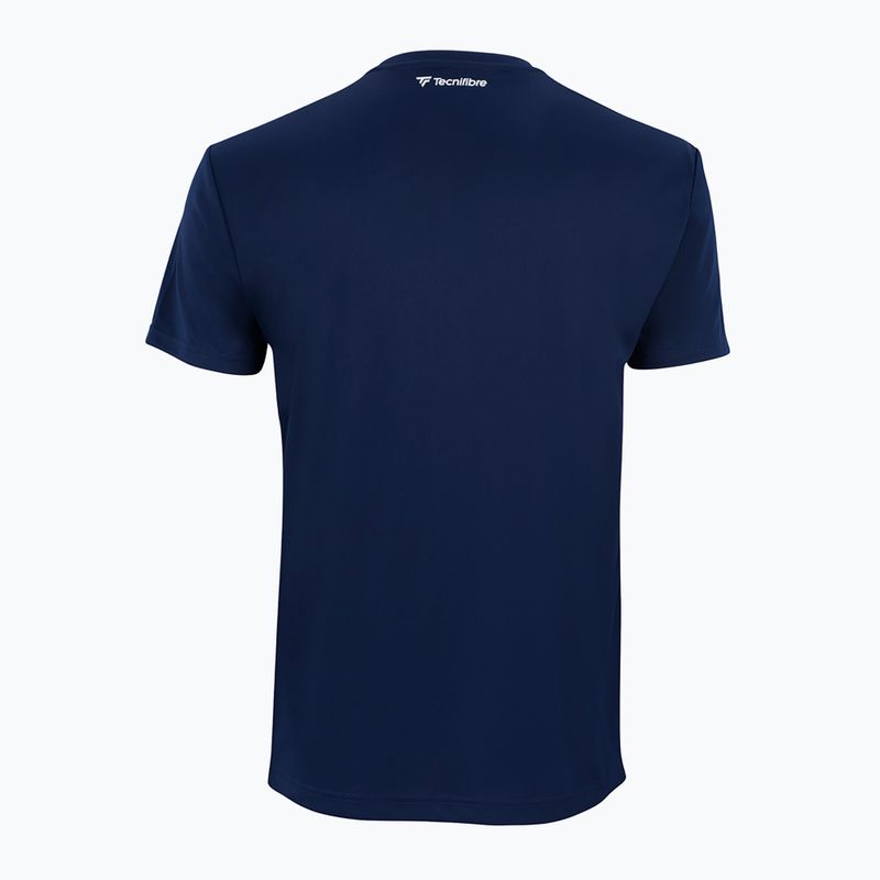 Herren-Tennisshirt Tecnifibre Team Tech Tee marine 4