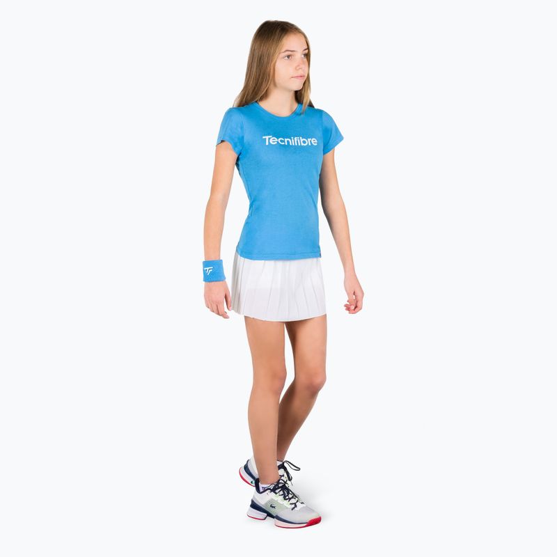 Damen Tecnifibre Team Cotton Tee azur Shirt 2