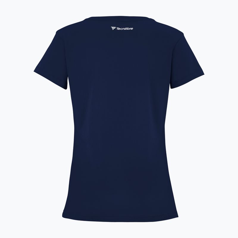 Damen Tennis-Shirt Tecnifibre Team Cotton Tee navy blau 22WCOTEM34 3