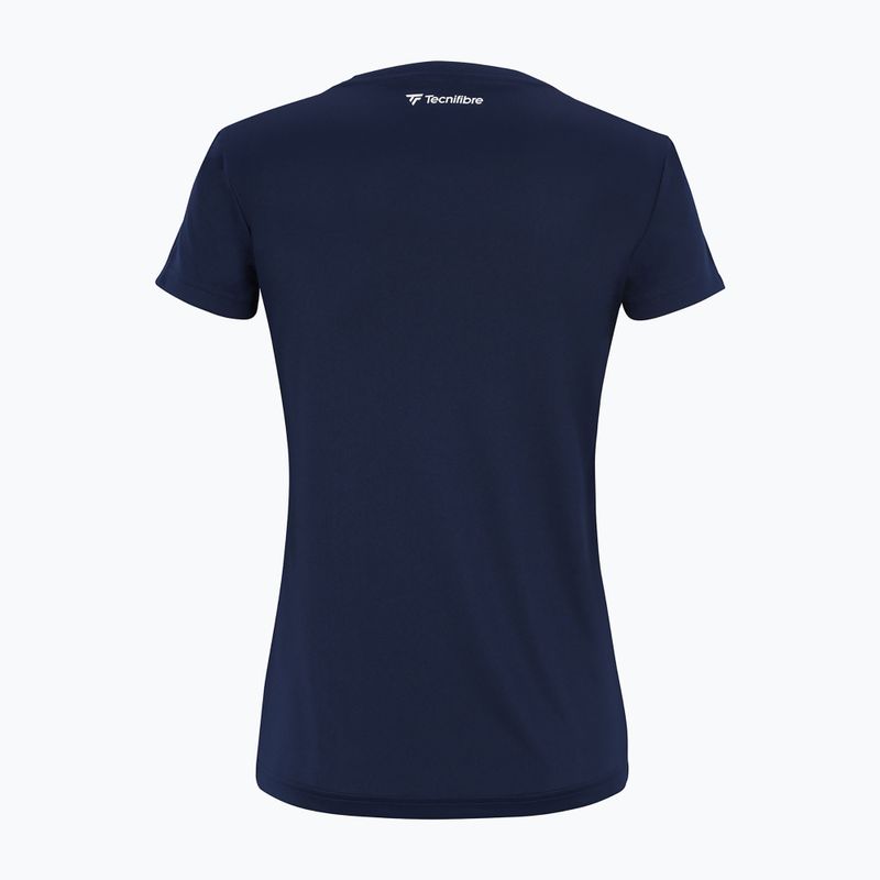 Tennis Shirt Damen Tecnifibre Team Tech Tee marine 4