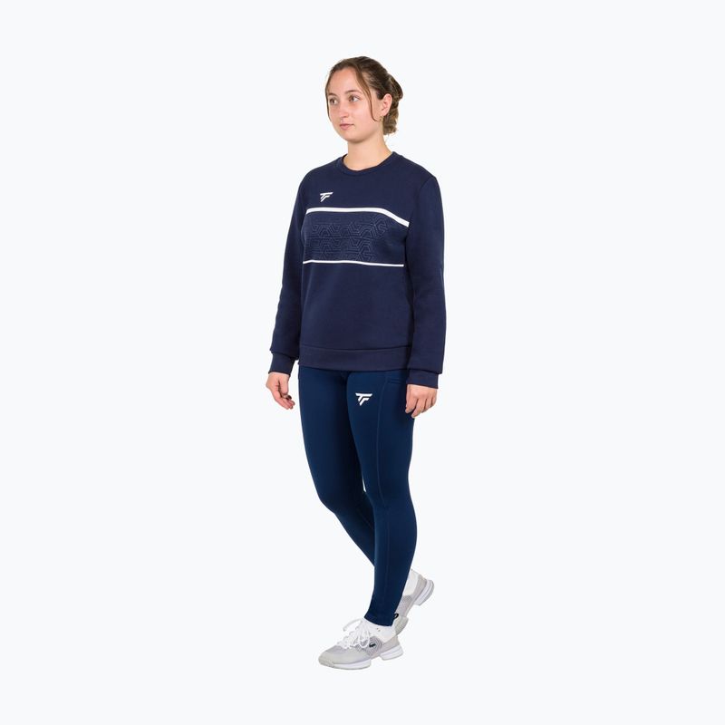 Damen-Tennis-Leggings Tecnifibre Team marine