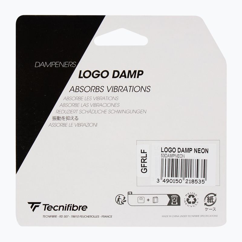 Schwingungsdämpfer Tecnifibre Logo Damp 2 Stk. neon 2