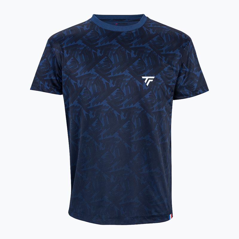 Herren-Tennisshirt Tecnifibre X-Loop Tee marine 3