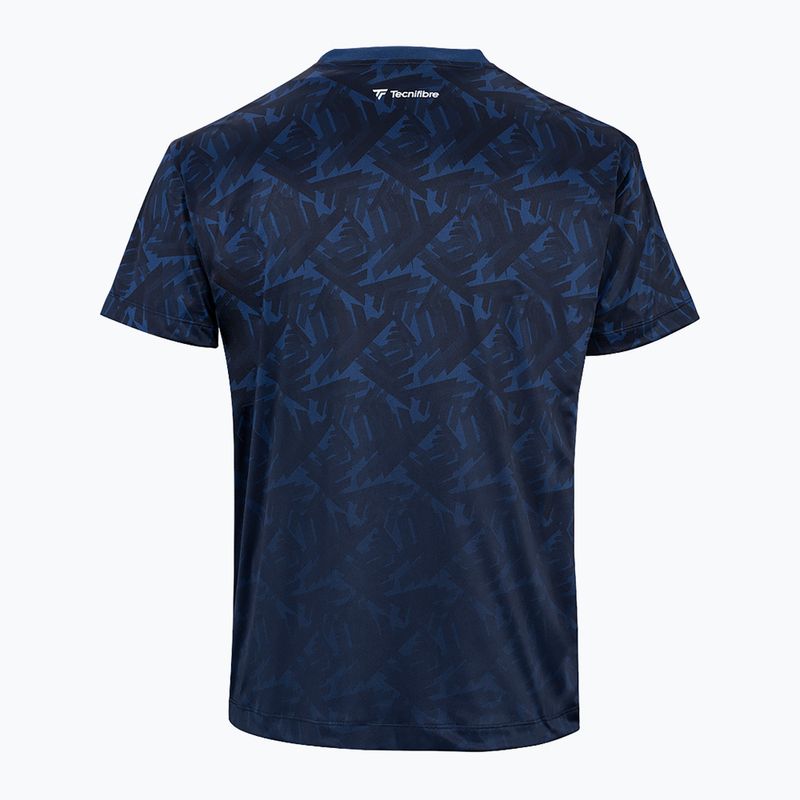 Herren-Tennisshirt Tecnifibre X-Loop Tee marine 4