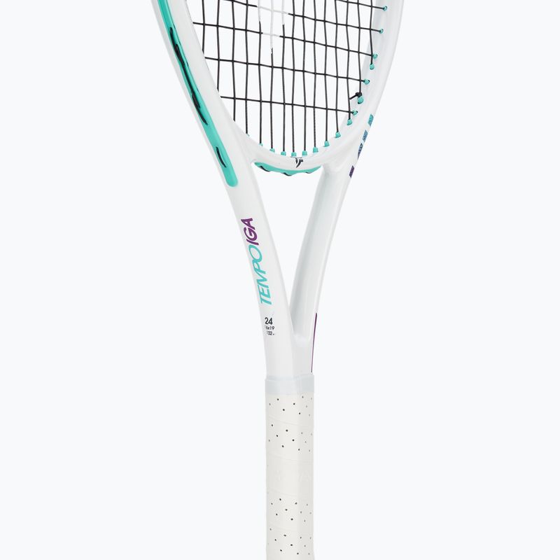 Kinder-Tennisschläger Tecnifibre Tempo Iga 24 weiß 4