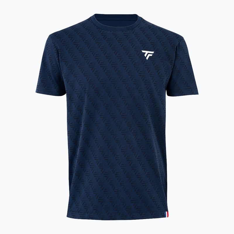 Herren-Tennis-T-Shirt Tecnifibre Graphic Tee Stretch navy 3