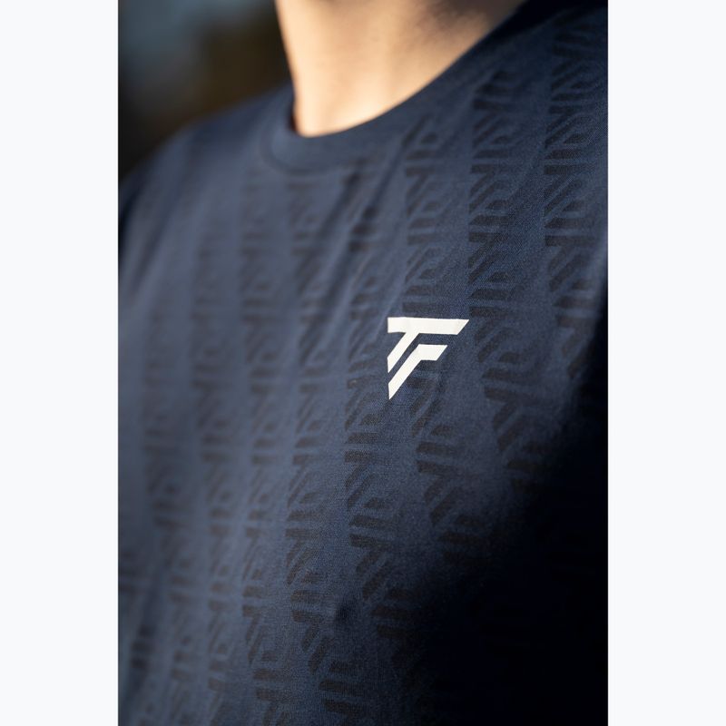 Herren-Tennis-T-Shirt Tecnifibre Graphic Tee Stretch navy 5