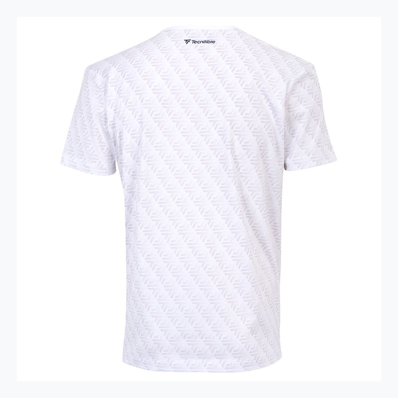 Herren Tecnifibre Graphic Tee weiß 4