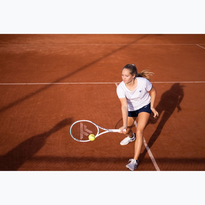 Damen Tecnifibre Graphic Tee weiß 6