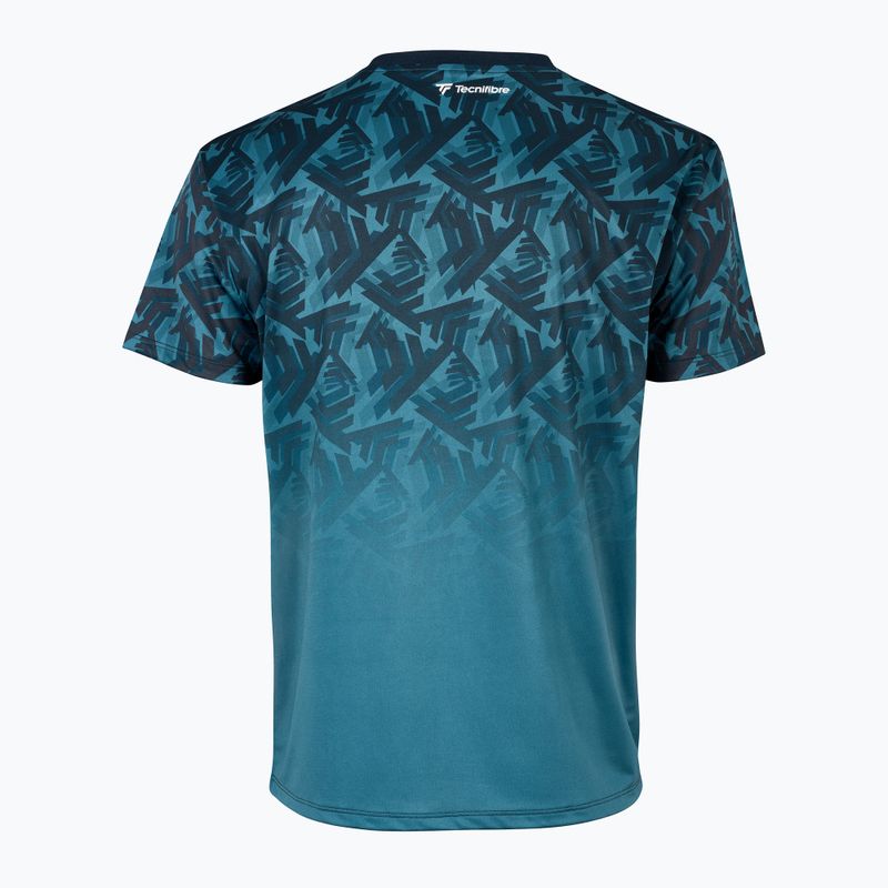 Herren-Tennisshirt Tecnifibre X-Loop Tee teal 4