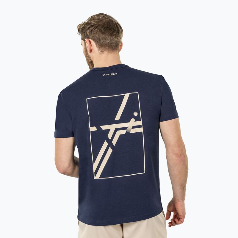 Herren T-Shirt Tecnifibre Graphic Tee navy 3