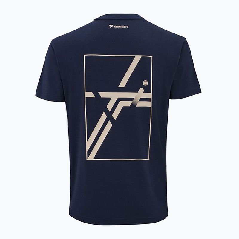Herren T-Shirt Tecnifibre Graphic Tee navy 5