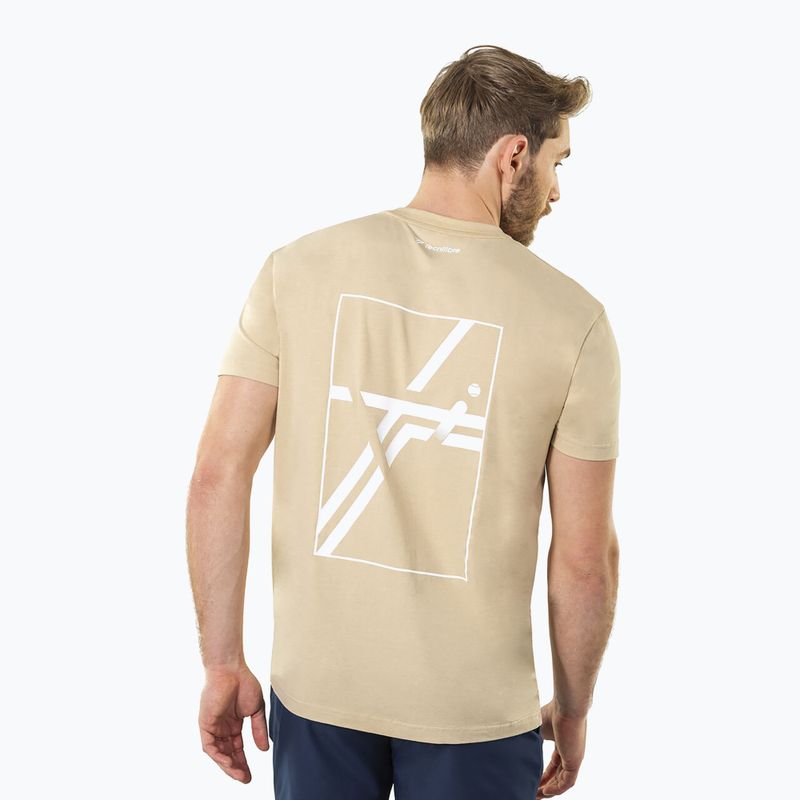 Herren T-Shirt Tecnifibre Graphic Tee sand 3