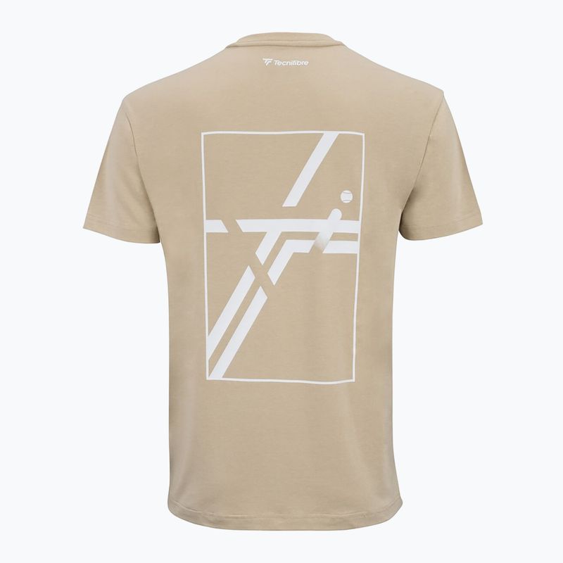 Herren T-Shirt Tecnifibre Graphic Tee sand 5