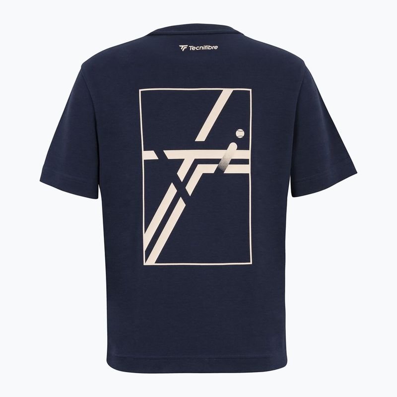 Damen-T-Shirt Tecnifibre Graphic Tee W navy 5