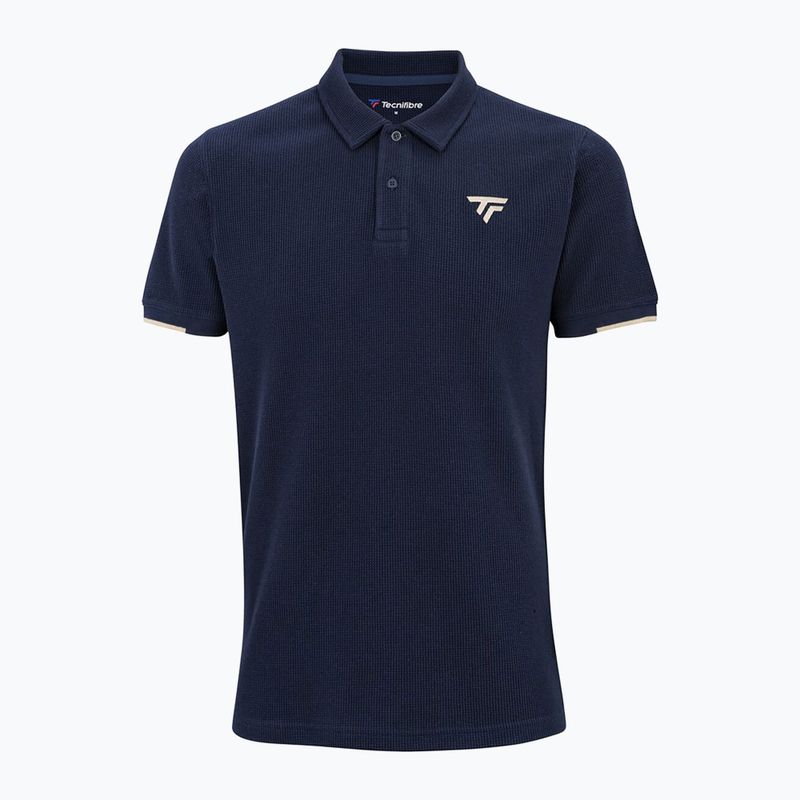 Herren Poloshirt Tecnifibre Waffle navy 5