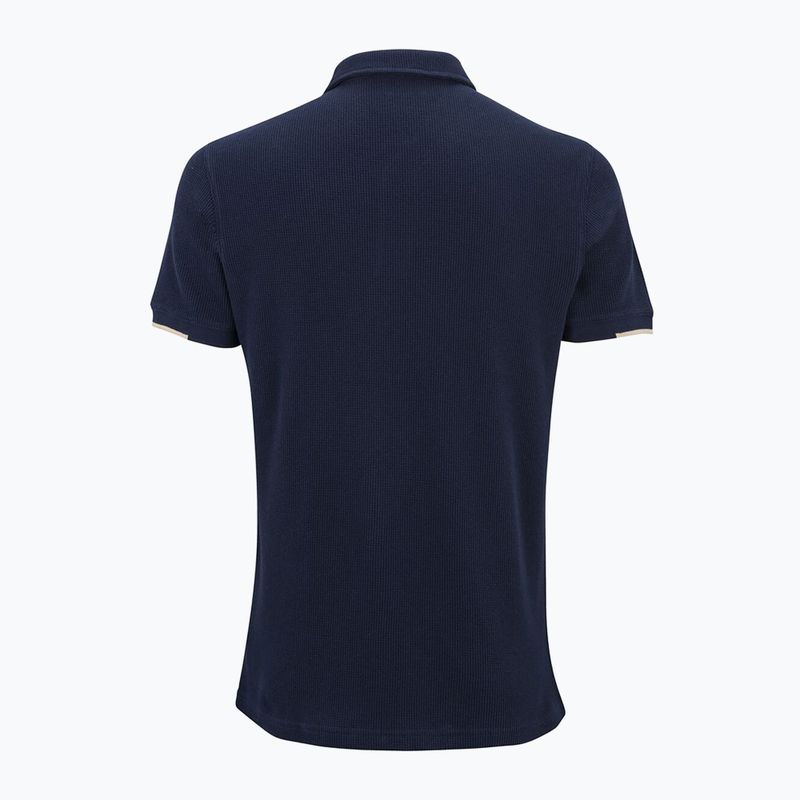 Herren Poloshirt Tecnifibre Waffle navy 6