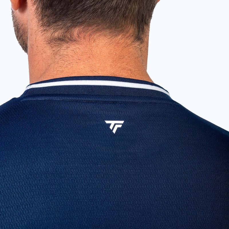 Herren-Tennisshirt Tecnifibre Team Tech marine 3
