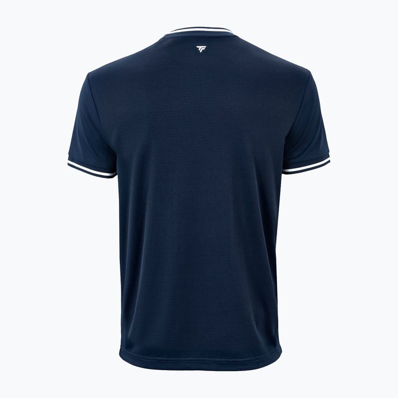 Herren-Tennisshirt Tecnifibre Team Tech marine 5
