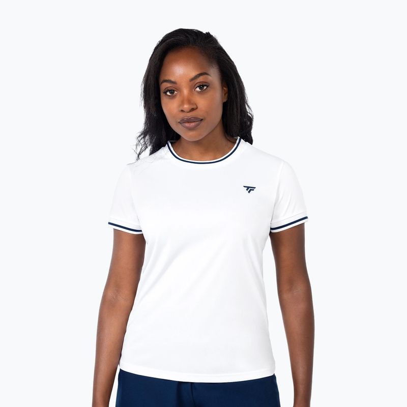 Damen-Tennisshirt Tecnifibre Team Tech white