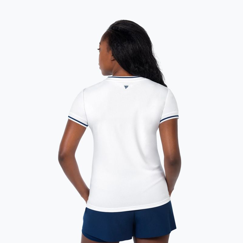 Damen-Tennisshirt Tecnifibre Team Tech white 3