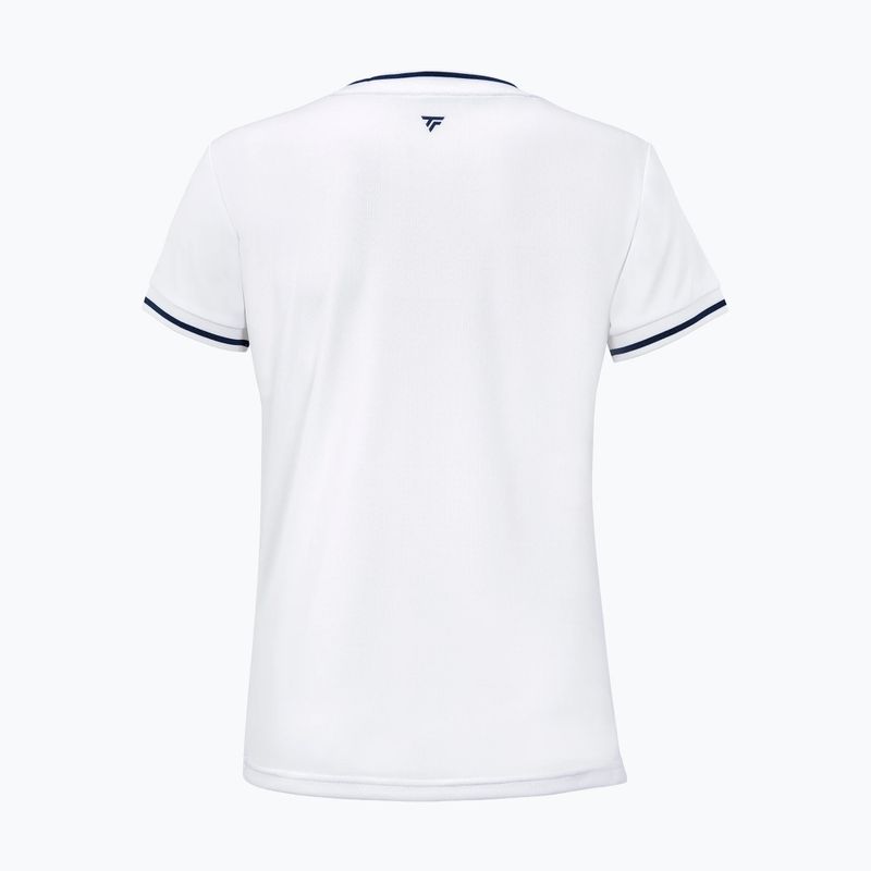 Damen-Tennisshirt Tecnifibre Team Tech white 5