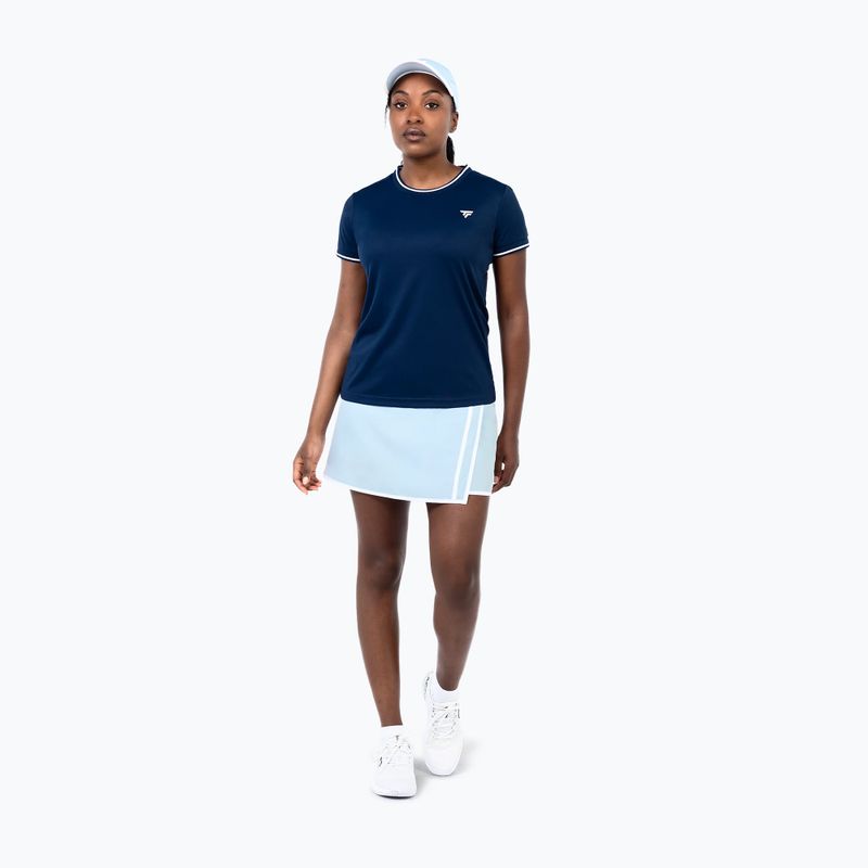 Damen-Tennisshirt Tecnifibre Team Tech marine 2