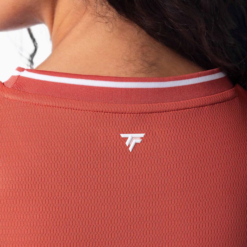 Damen-Tennisshirt Tecnifibre Team Tech terracotta 3