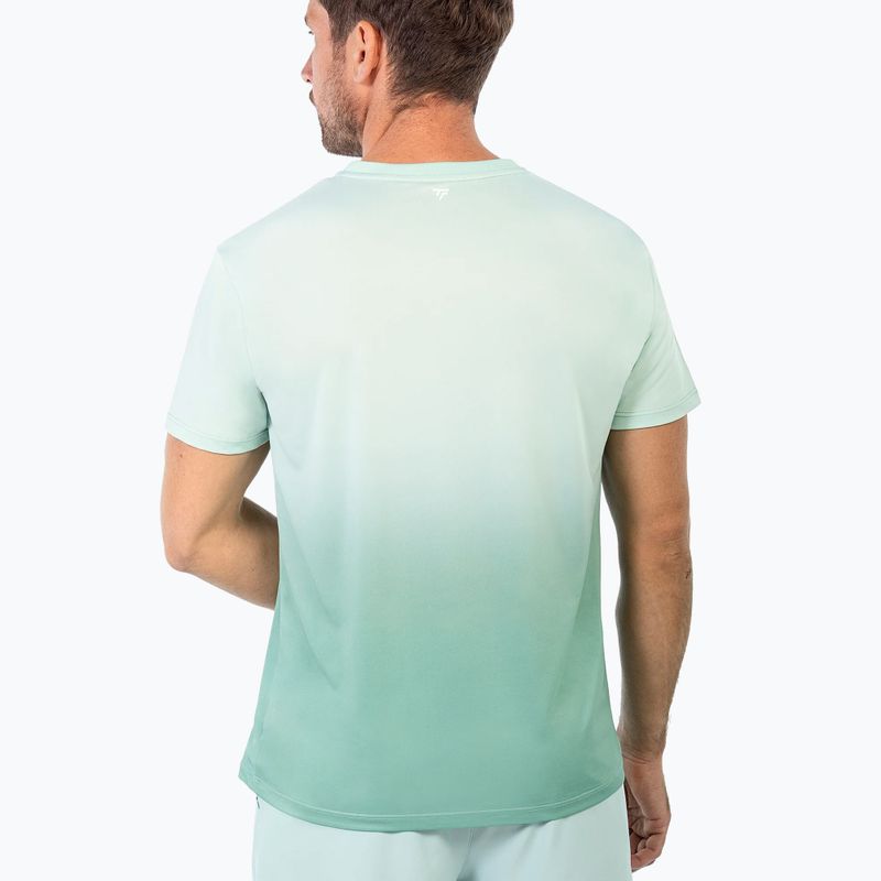 Herren-Tennisshirt Tecnifibre Team X-Loop sage 3