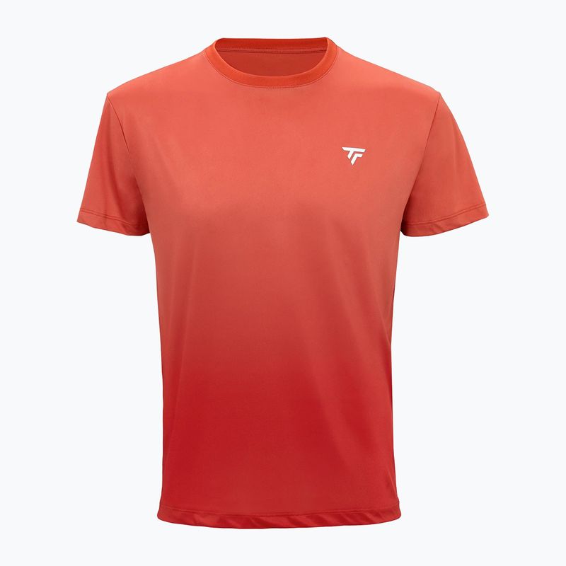 Herren-Tennisshirt Tecnifibre Team X-Loop terracotta 4