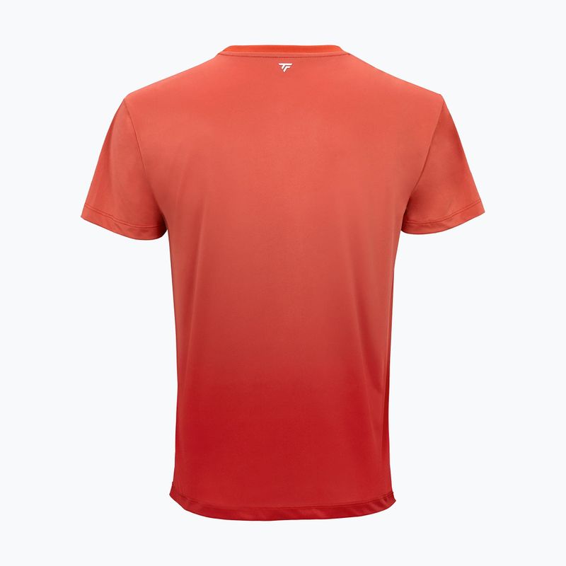 Herren-Tennisshirt Tecnifibre Team X-Loop terracotta 5