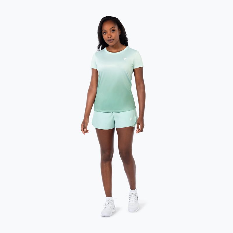 Damen-Tennisshirt Tecnifibre Team X-Loop sage 2