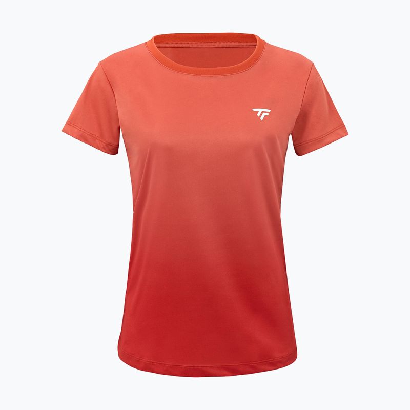 Damen-Tennisshirt Tecnifibre Team X-Loop terracotta 4