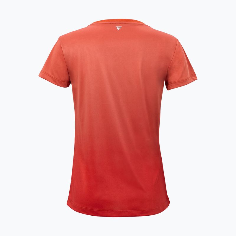 Damen-Tennisshirt Tecnifibre Team X-Loop terracotta 5