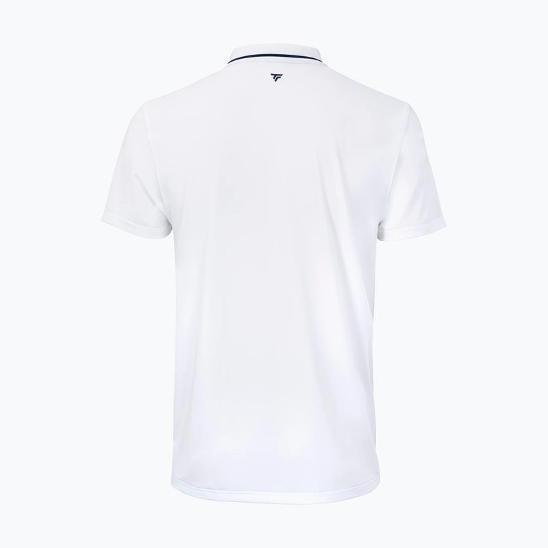 Tennis-Poloshirt Herren Tecnifibre Team Tech Polo white 5