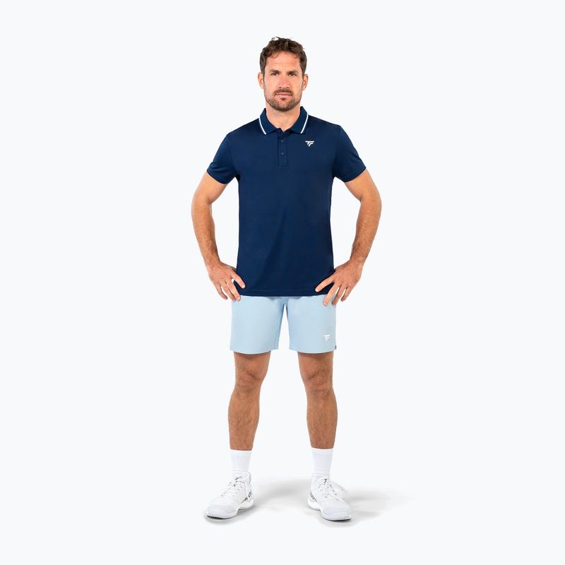 Tennis-Poloshirt Herren Tecnifibre Team Tech Polo marine 2